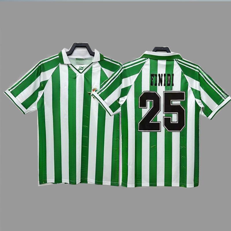 Retro jersey football jersey classic nostalgic replica Betis Rodriguez long Retro jersey