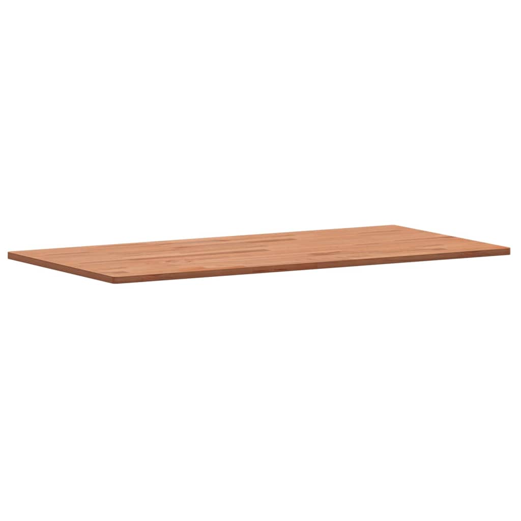 Tabletop 80x40x1.5 cm Rectangular Solid Beech Wood\