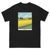 Einfaches Geografisches Landschaftsstandort-Szenerie T-Shirt