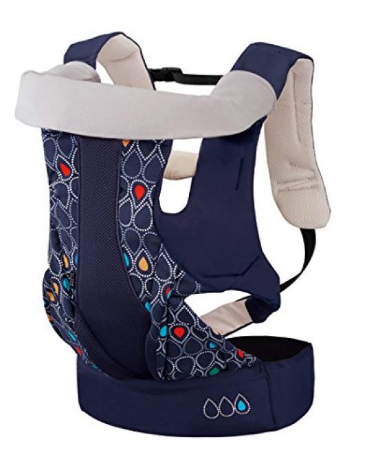 Combi Ninna Nanna Satfit Teardrop Navy with Interchangeable Drool Cover 4-Way SM-D