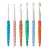 3/6Pcs Silicone Handle Crochet Hooks Set 6.0-12.0mm Non-Slip Knitting Tools Yarn Knitting Ergonomic DIY Weaving Tools