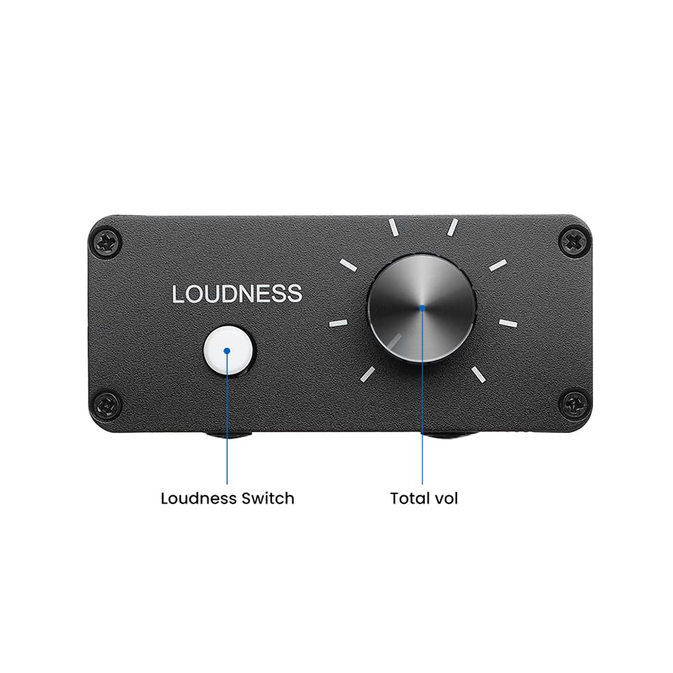 Amplificator Stereo Volum Controler Muzică Placă de Control Audio Ajustor pentru Bass Treble Home Theater 3.5mm & Control, Difuzoare,