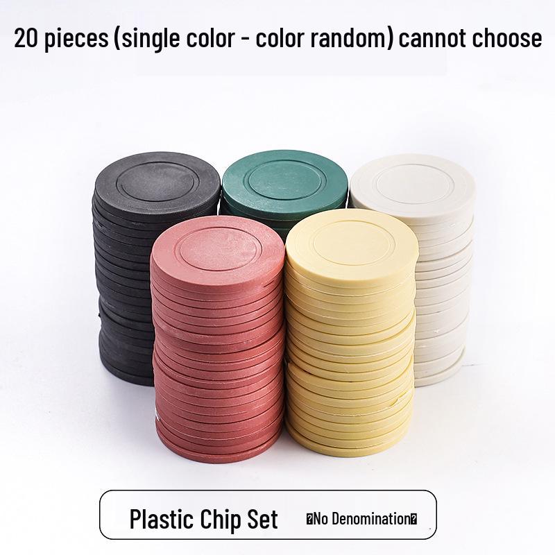 Texas Hold'em & Mahjong Spielchips: Spezielles Münzset für Cardrooms