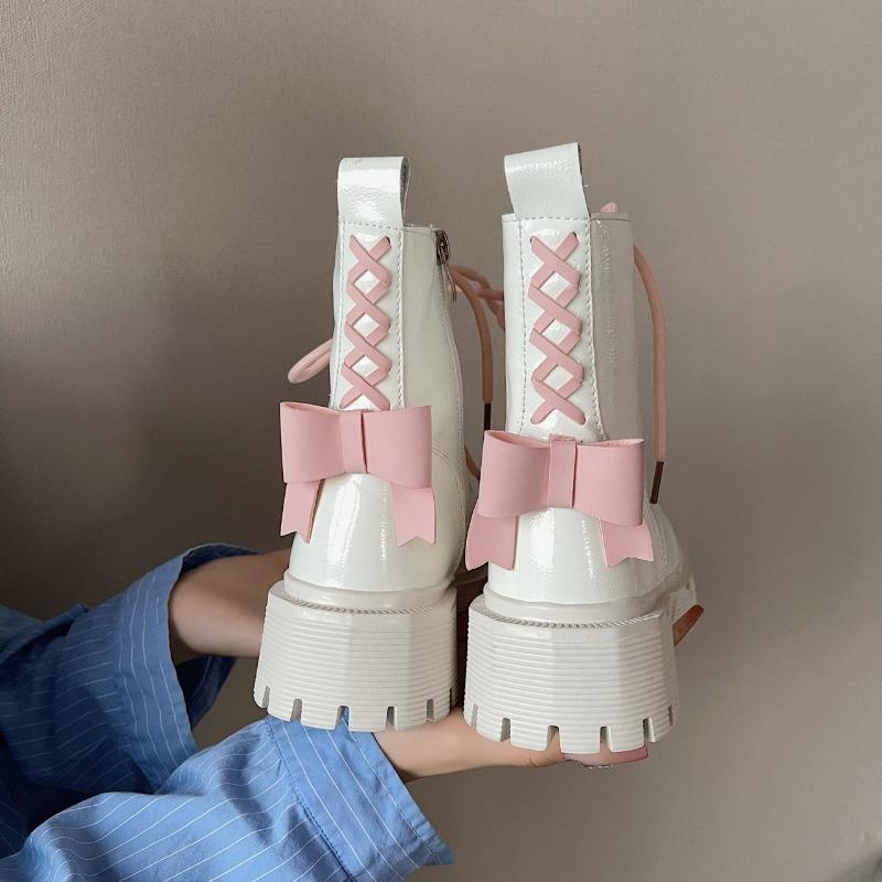 

Детские сапоги осень-зима новинка женские повседневные короткие сапоги сапоги на толстом каблуке 37 белый