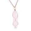 TikTok Live Handmade Amethyst Sword-Shaped Net Bag Pendant Necklace (N505)