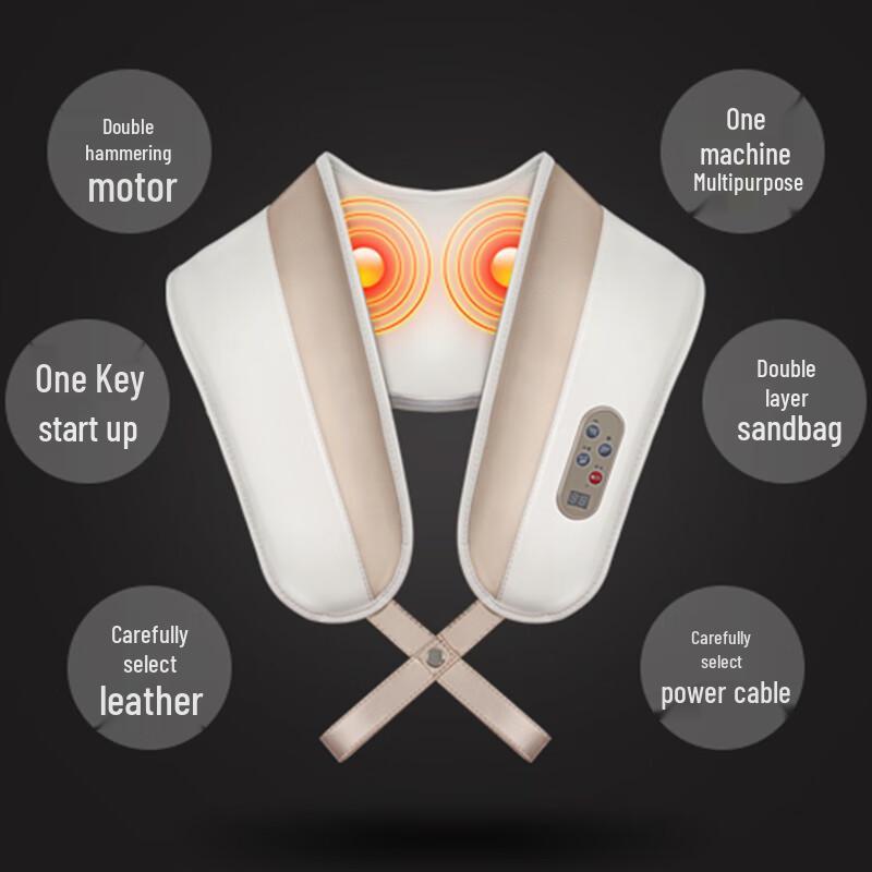 

MZ Percussion Neck and Shoulder Massager CN plug (adapter included)