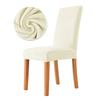 1/2/4/6PCS Velvet Fabric Chair Cover Super Soft Chair Covers For Dining Room Luxurious Office Seat Cases Stretch For Banquet