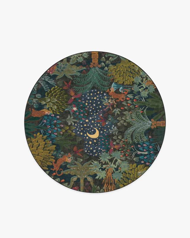 Anonna Donker Hout Ronde Kleden Woonkamer Populair Kleed Bank Keuken Deurmat Decor Kinderen Antislip Vloermat Vintage Cirkel Tapijt