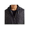 Armani Exchange SS25 All Over Print Hooded Zip Long Sleeve Jacket Men jackets Black XM000446-AF13096-FC013