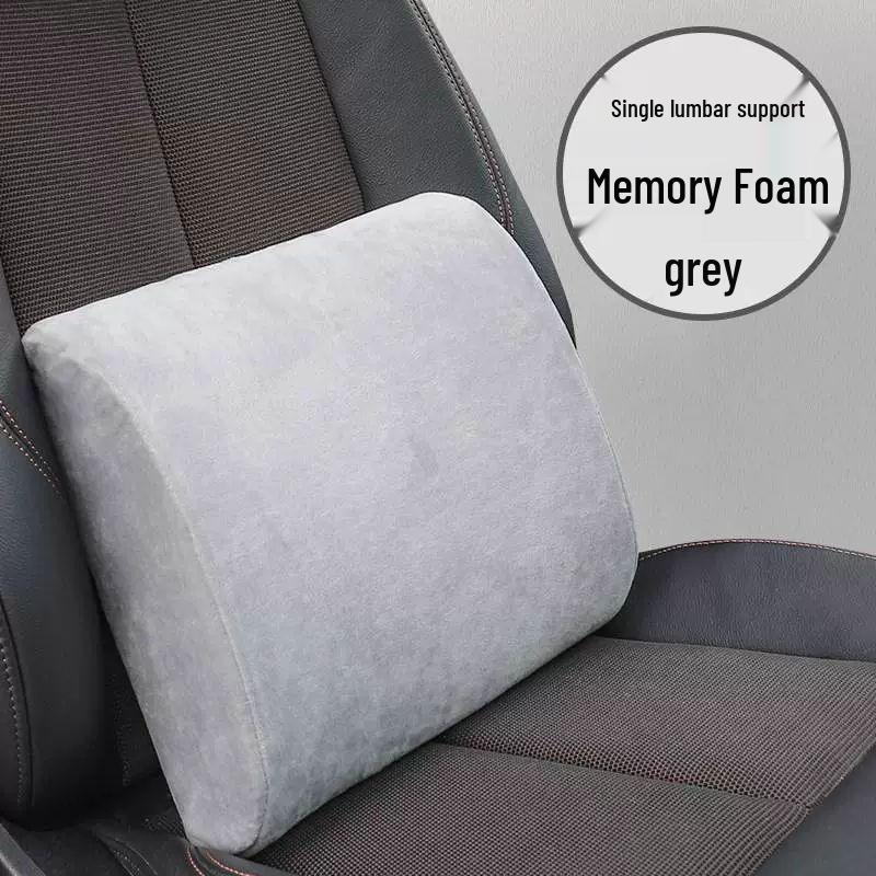 Car Headrest & Neck Support Memory Foam Pillows – Universal Fit, 4-Season Use, Pair of Cushions for Comfortable Car Interior.