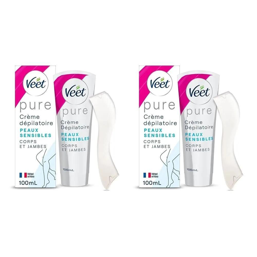 VEET Крем для удаления волос 200 мл 2 шт. Минима Sensitive Skin