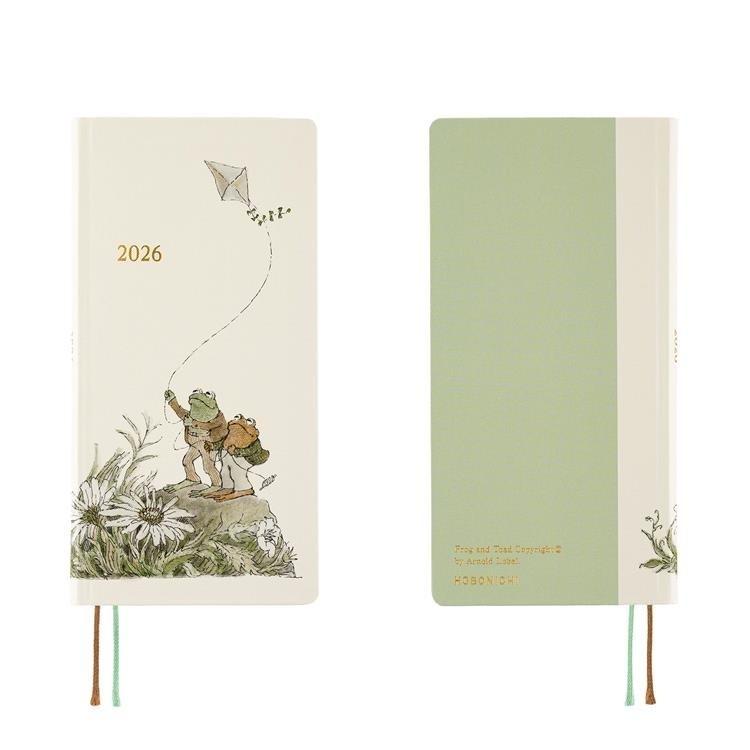 Hobonichi Techo Weeks 2026 Апрель Старт Лягушка Жаба Loft Эксклюзивный Ограниченный