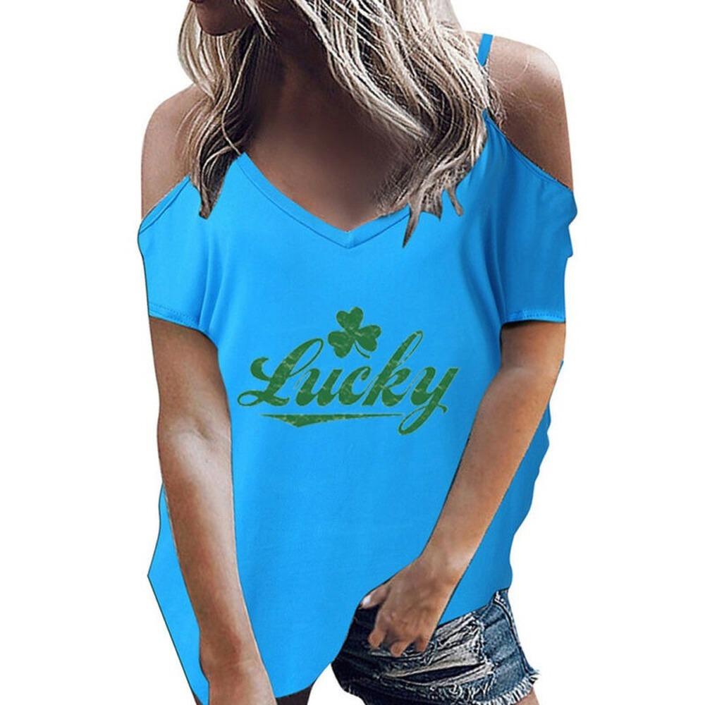 T-shirt Women Short Sleeve Blouse 