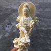 Dragon Fish Guanyin Bodhisattva  Characters Statue  Chinese Buddha Home Room Office Feng Shui Decorative Statue