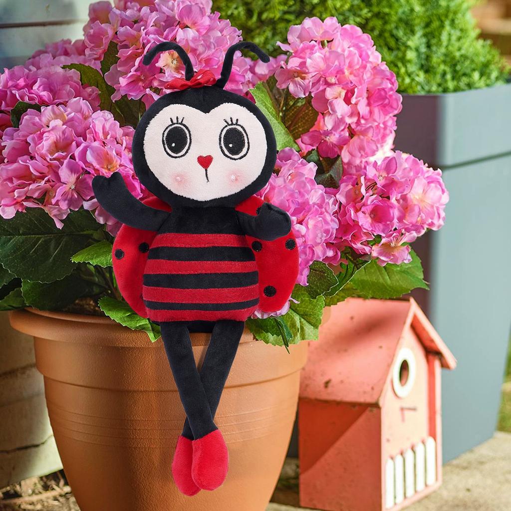 Păpușă cu șapte pete Ornamente drăguțe creative cu picioare lungi pentru păpuși în patru anotimpuri