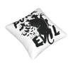 Purr Evil Square Pillowcase Pillow Cover Cushion Decor Comfort Throw Pillow for Home Sofa