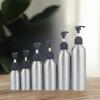 Refillable Aluminum Foam Soap Dispenser: Rustproof Portable Pump for Shampoo, Shower & Kitchen