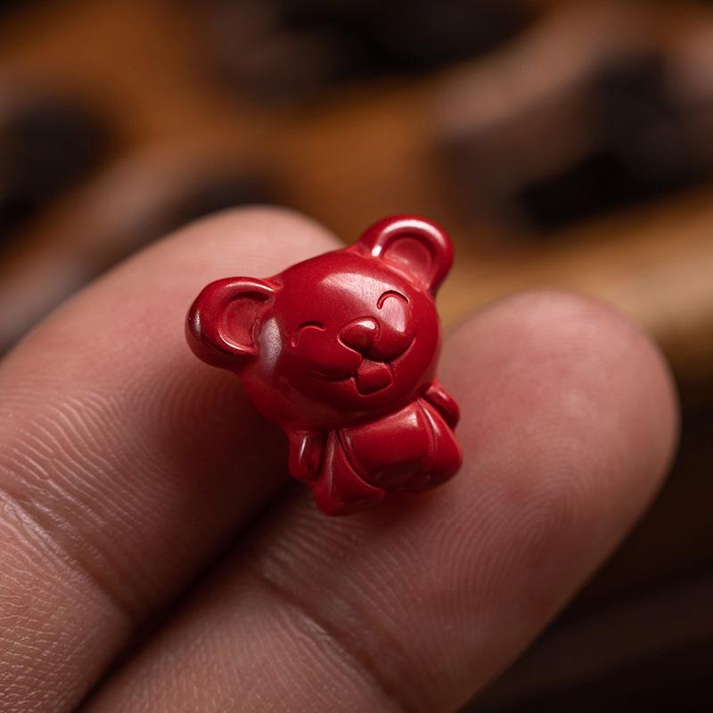 Roter Zinnober Tierkreis Cartoon DIY Zubehör