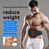 Micro-current Slimming Belt Home Rechargeable Training and Abdominal Fitness Device with 10 Massage Modes Body Shaping Massager