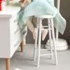 1:12 Dollhouse Miniature High Stool Bar Stool Small Round Stool Pocket Stool Model Furniture Decor Toy Doll House Accessories
