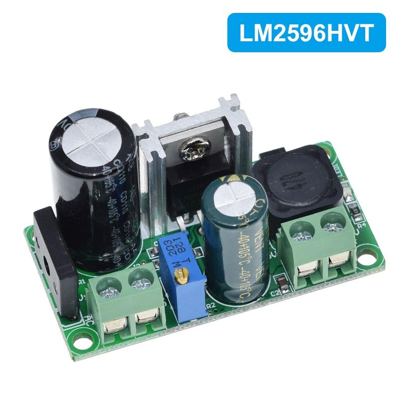 TZT DC 5V-50V 3A LM2596T LM2596HV DC-DC Adjustable Step-down 3A Power Supply Module Large Current Large Power