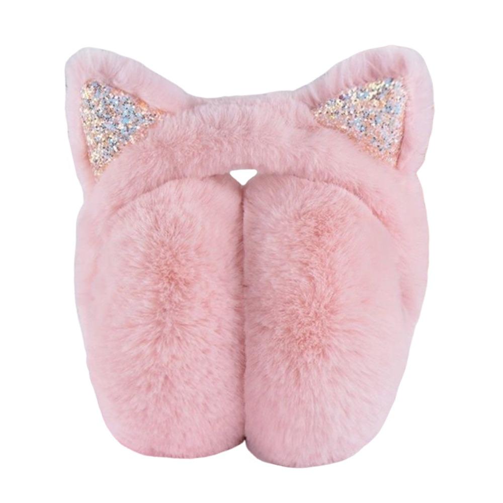 Thickened Plush Animal Ear Earflap Hat Frog Animal Style Plush Ear Cover  Autumn Winter