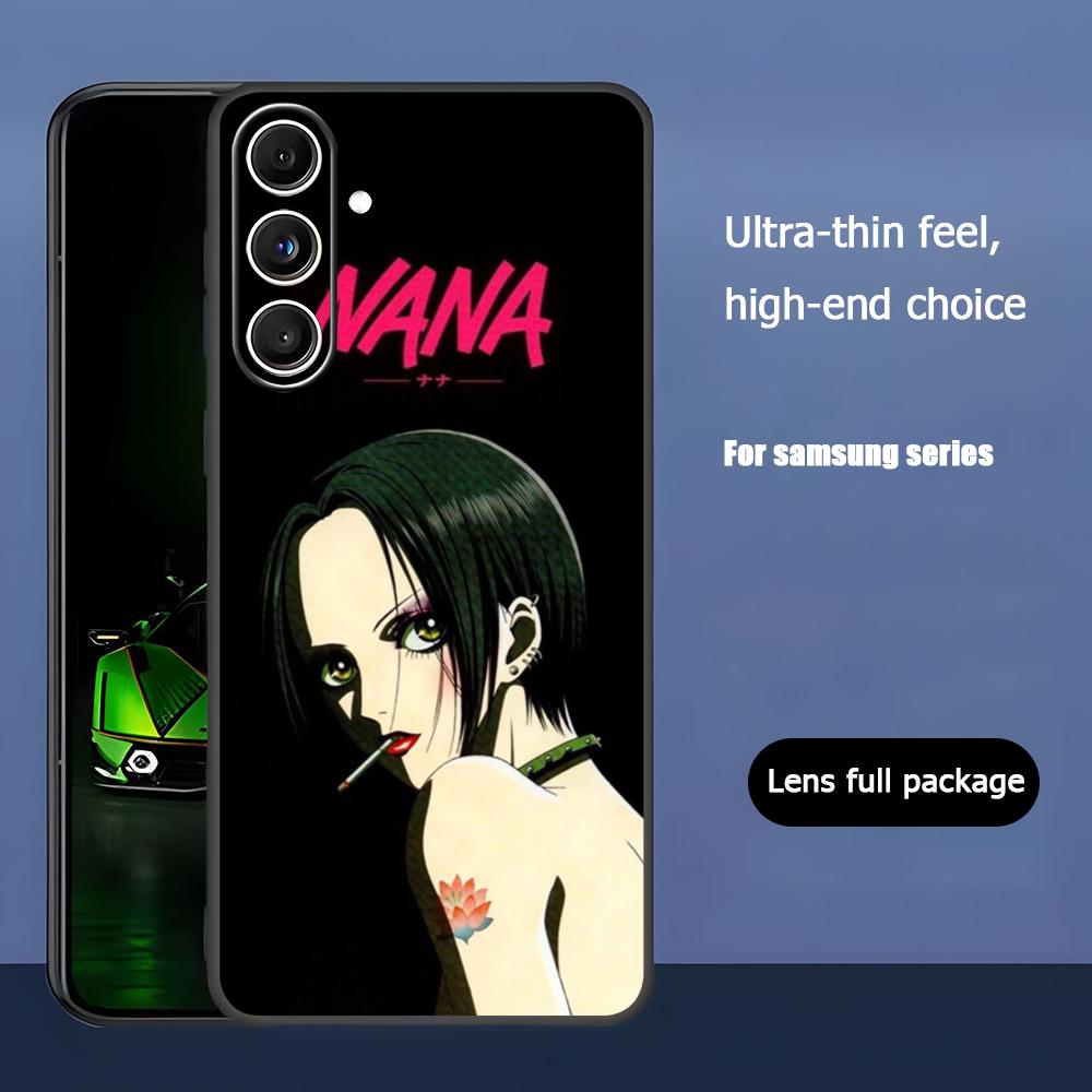 

Paradise Kiss NANA comics Phone Case For Samsung Galaxy S25 S24 S23 S22 S21 S20 Plus Ultra Note20 Soft Black Samsung S20 FE