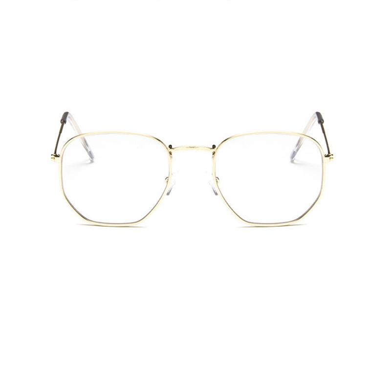 Lunettes de soleil hexagonales pour hommes Marque Designer Petites lunettes de soleil carrées Monture métallique Lunettes pour la conduite et la pêche Lentes De Sol Hombre UV400