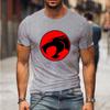New Anime Thundercats 3D Print T-Shirts Men Women Casual Fashion Short Sleeve T Shirt Oversized Harajuku Tees Tops Kid Clothing