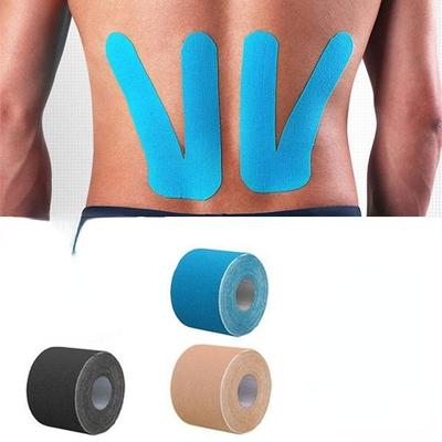 1PC 2.5*5CM Elastic Exercise Bandage Muscle Paste Kinesiologie Fitness Laufen Knie Muscle Pain Relief