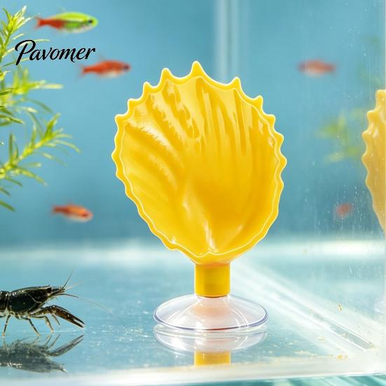 Colorful Aquarium Decor Betta Fish Hammock, Shell Resting Pad with Suction Cup, Cup Bed for Bubble Nesting Habitat Tank, Accessories Hammock