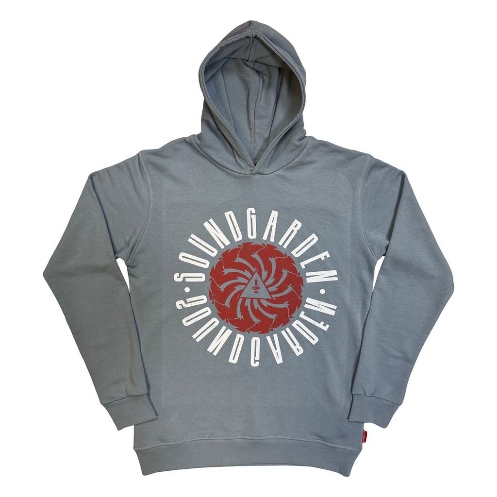 Soundgarden Unisex Adult Unplugged Circle Logo Back Print Pullover Hoodie