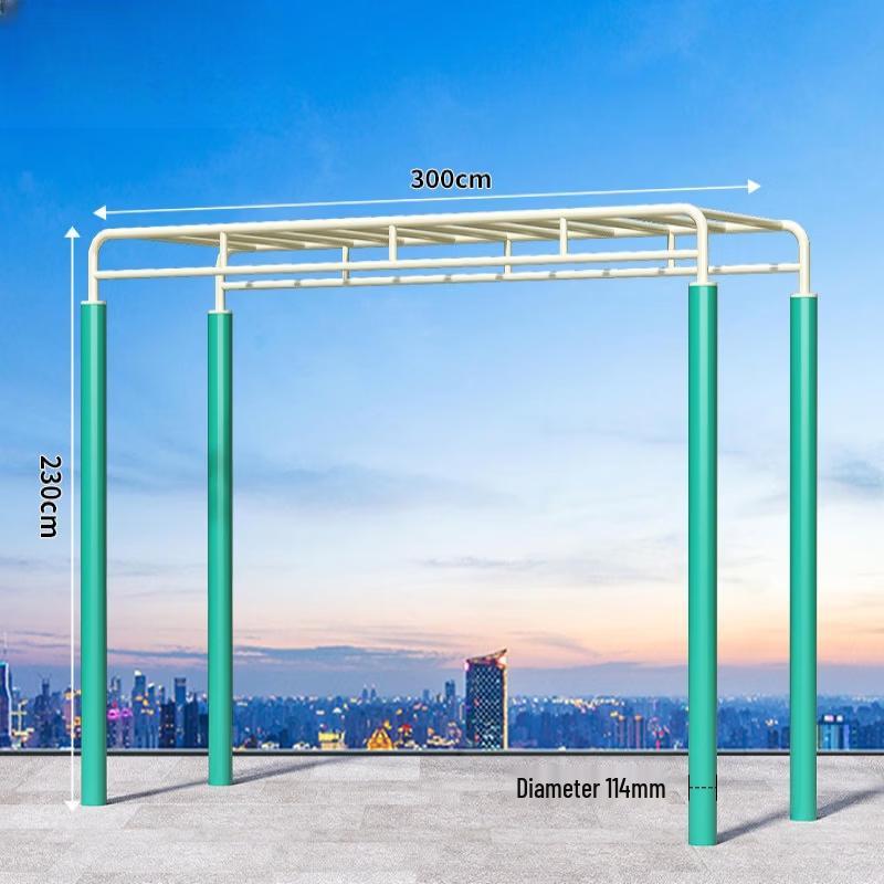 Jundingying Outdoor Pull-Up and Parallel Bars System