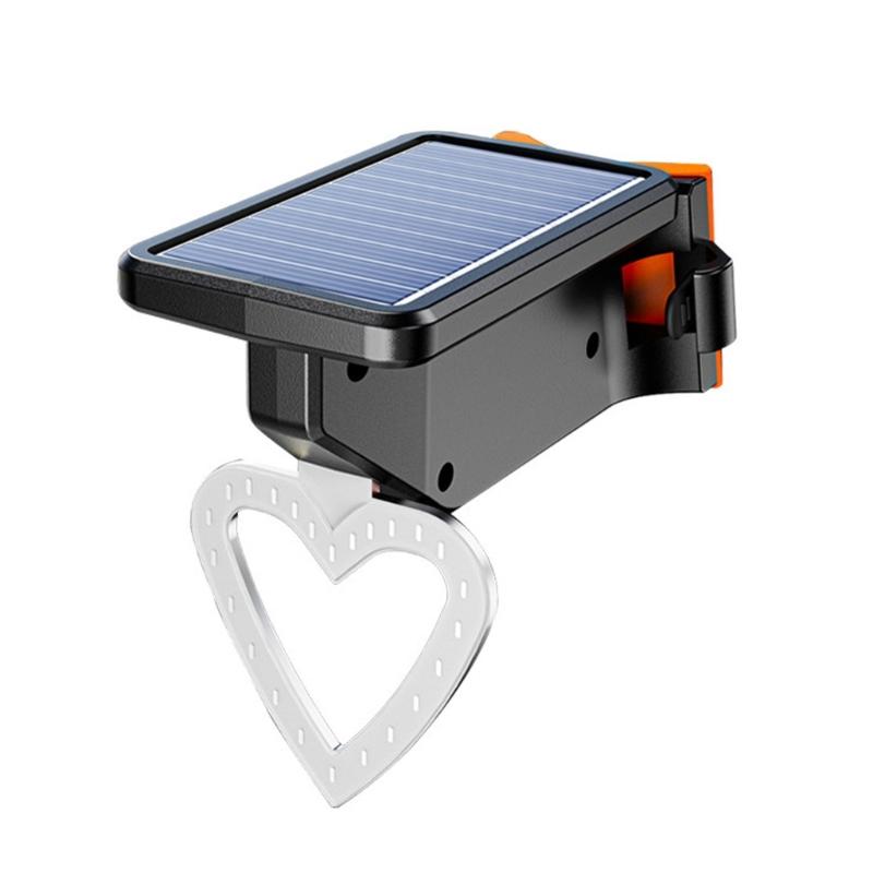 

Solar Power Bicycles Tail Light With High Brightness 300 Lumen LED Lamp For Night Riding Safety And Visibilities