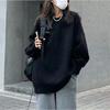 Casual fashion knitted bottoming shirt women's clothing autumn and winter new loose lazy style round neck pullover sweater
