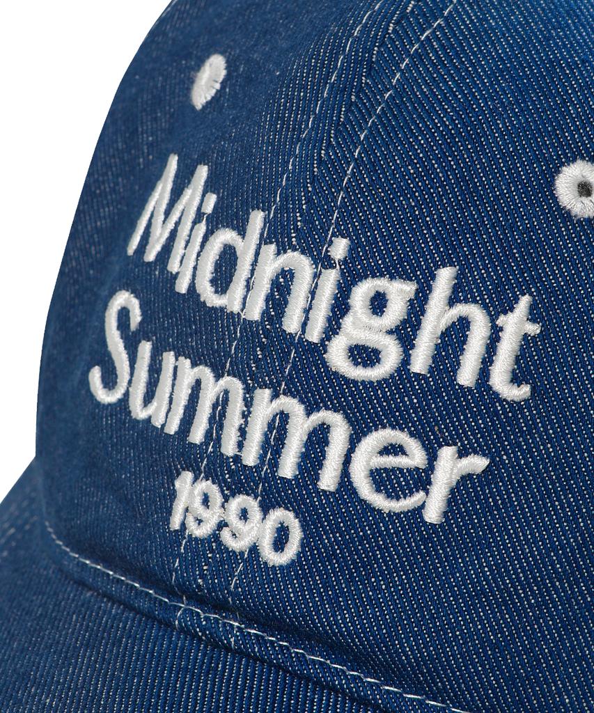 GAINSBORO 1990 Cotton Ball Cap_Denim