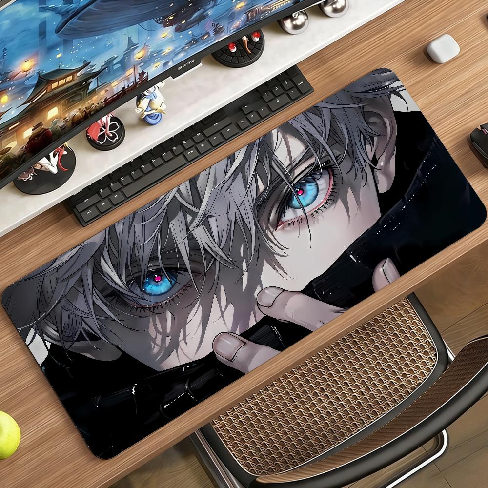 Tappetino Mouse Anime J-Jujutsu K-Kaisen Computer Laptop Gomma Antiscivolo Mouse Mat Mousepad Decorazione per Gamers Tappetino da Scrivania
