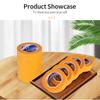Orange General Purpose Masking Tapes Strong Masking Tape Car Painting No-trace Adhesive Tape Walls Paint Protection Crepe PaperPinstriping Tape 3