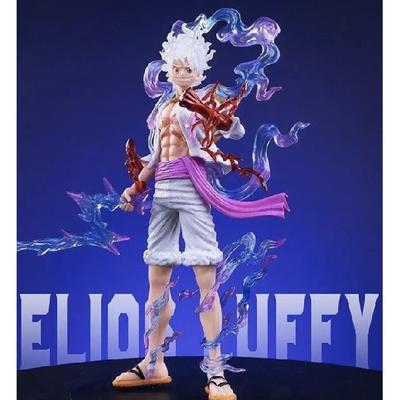One Piece Anime Action Figure Nika Luffy Gear 5 Sun PVC Estátua Coleção Modelo