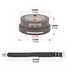 Aluminum Alloy Diving Navigation Compass Wristband with Luminous Markings Navigator Digital Scuba Waterproof Compasses Watch