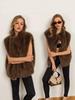 2026 Reversible Women's Vest: European-American Korean Style, Casual Mid-Length, Versatile Trendy Outfit