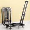 Portable Folding Hand Cart & Flatbed Trailer for Household and Shopping