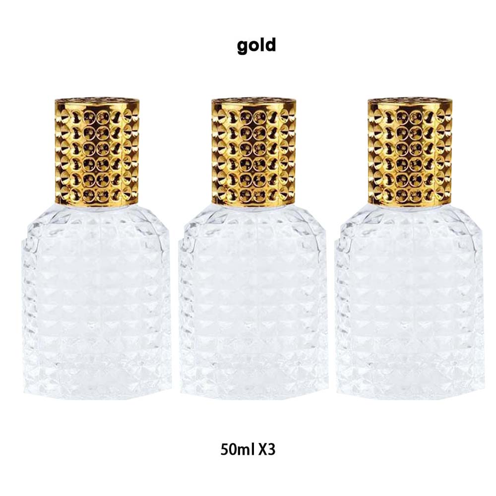 1/3Pcs 30ml 50ml New Style Pineapple Portable Glass Perfume Bottle With Spray Empty With Atomizer Refillable Bottles