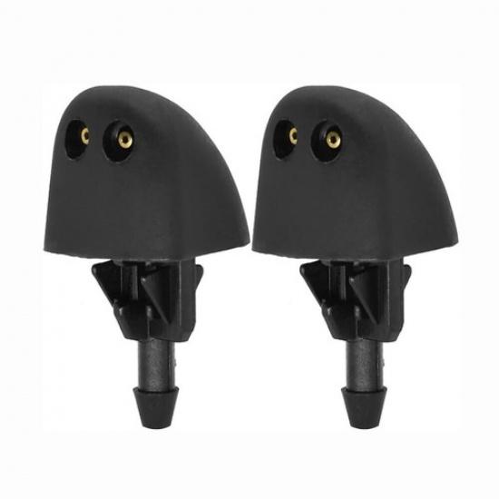 2Pcs Car Front Windscreen Washer Nozzle for Renault Trafic Vauxhall Vivaro Opel