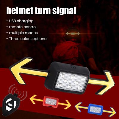 Drahtlose Fahrrad Blinker Licht Helm Blinker Fahrrad Rücklicht Rücklicht Radfahren Zurück Warnung Stroboskop Licht Wasserdichte Radfahren Rücklicht