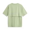 Li Ning CF Letter Round Neck Cooling Heat Dissipation Sun Protection Short Sleeve T-Shirt Women T-Shirt Bean-Paste-Green AAFV002-3