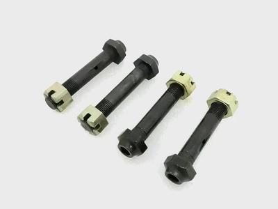 For Willys Set Of 4 Front Rear Leaf Spring Pivot Eye Bolts Ford 41-58 MB GPW