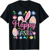 Frohe Ostern Hase Frühling Osterei Osterhemden Für Frauen T-Shirt