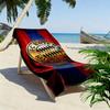 FC Bayern Munich Print Beach Towel, Large Soft Quick Dry Towel for Beach Camping Swimming
