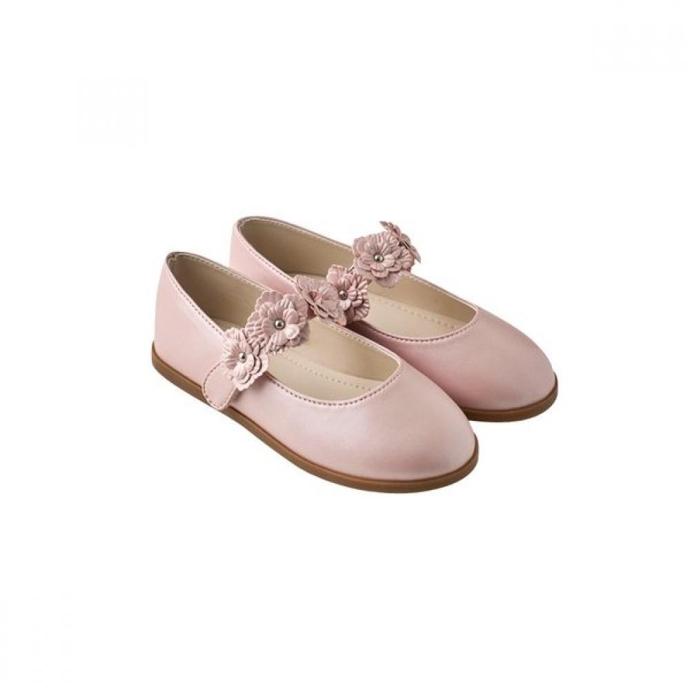 Little Ground Garden Flower Flat Shoes 76112 823 01 PINK/160